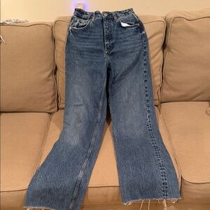 Zara Indigo Flare Jeans